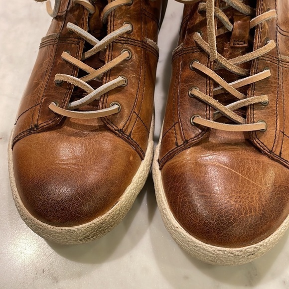 Frye Hightop Brown Sneaker - Picture 6 of 13